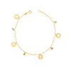 pulseira infantil ouro